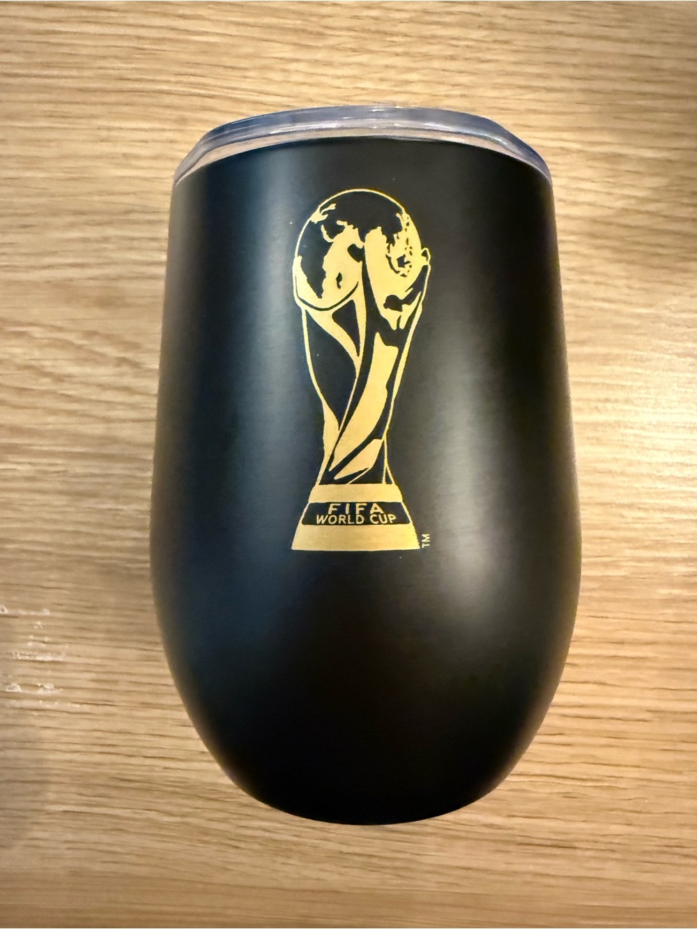 FIFA World Cup Black & Gold Insulated Tumbler